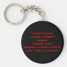 funny joke keychain