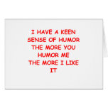 funny jokes for you greeting card