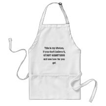 Funny kitchen apron
