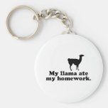 Funny Llama Keychain