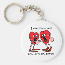 Funny love keychain
