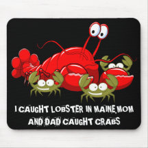 Funny Maine Mousepads