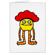 funny monster greeting cards