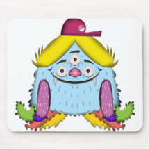 Funny Monster Mousepad for kids