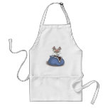 funny mouse in change purse apron
