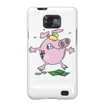 funny nervous piggy bank samsung galaxy s covers