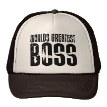 Funny Office Humour Bosses : World's Greatest Boss Hats