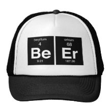 Funny Periodic table "Beer" Trucker Hat