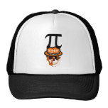 Funny pi pirate halloween mesh hats