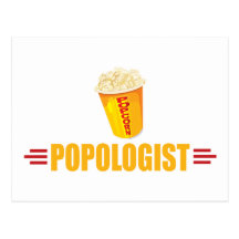 Funny Popcorn Postcards