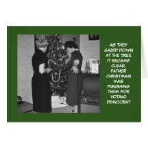 Funny Republican Christmas Greeting Cards