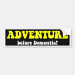 Funny retirement bumper sticker