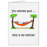 Funny retirement humour greeting cards