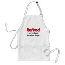 Funny Retirement Saying Apron
