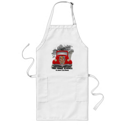 Funny Road Kill Apron
