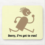 Funny running mousepad