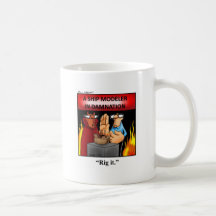 Funny Ship Model Cartoon Mug!