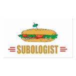 Funny Submarine Sandwich Business Card