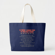 Funny Things I Learned From My Sealyham Terrier Canvas Bag