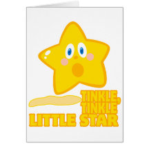 funny tinkle tinkle little star card