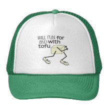 Funny TOFU Runner Mesh Hat