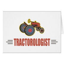 Funny Tractor Card