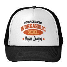 Funny Workaholic Hats