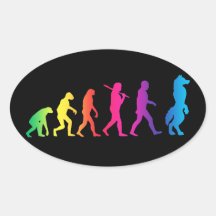 Furry evolution stickers