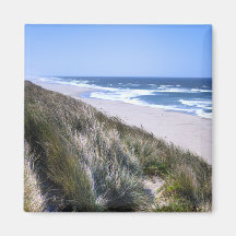 Furry Sand Dunes Refrigerator Magnet