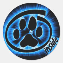 FurryInside Aufkleber