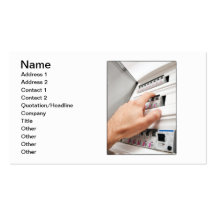Fuses control business card