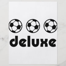 fußball deluxe icon full color flyer