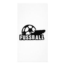 Fussball Soccer shoe ball Picture Card