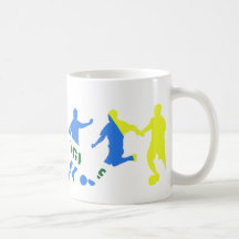 futebol brasileiro mug