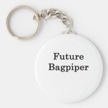Future Bagpiper Key Chain