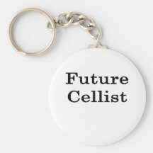 Future Cellist Keychain
