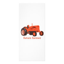 Future Farmer Rack Card Template