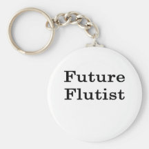 Future Flautist Keychain