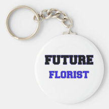 Future Florist Key Chain