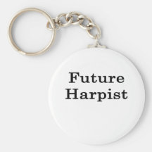Future Harpist Key Chains