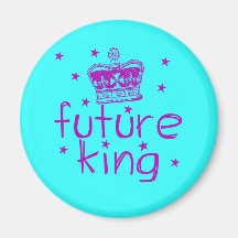 Future King Cute Royalty Tshirt Magnet