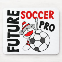 Future Soccer Pro Sock Monkey Mousemat