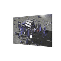 Future space exploration missions 10 gallery wrapped canvas