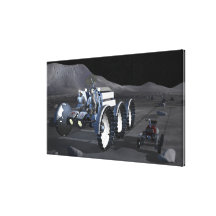 Future space exploration missions 8 gallery wrap canvas
