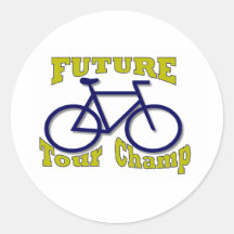 Future Tour Champ Round Stickers