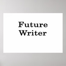 Future Writer Poster