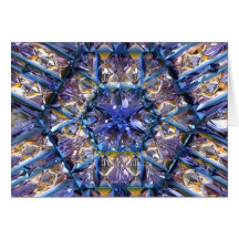 Futuristic Chrystal X7-12 Greeting Cards