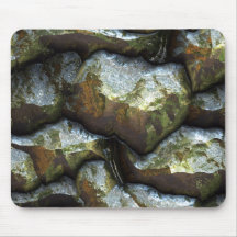Futuristic Stone Patterns 1 Mouse Pads