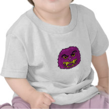 Fuzzy Monster Art Shirts