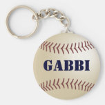 Gabbi Baseball Keychain